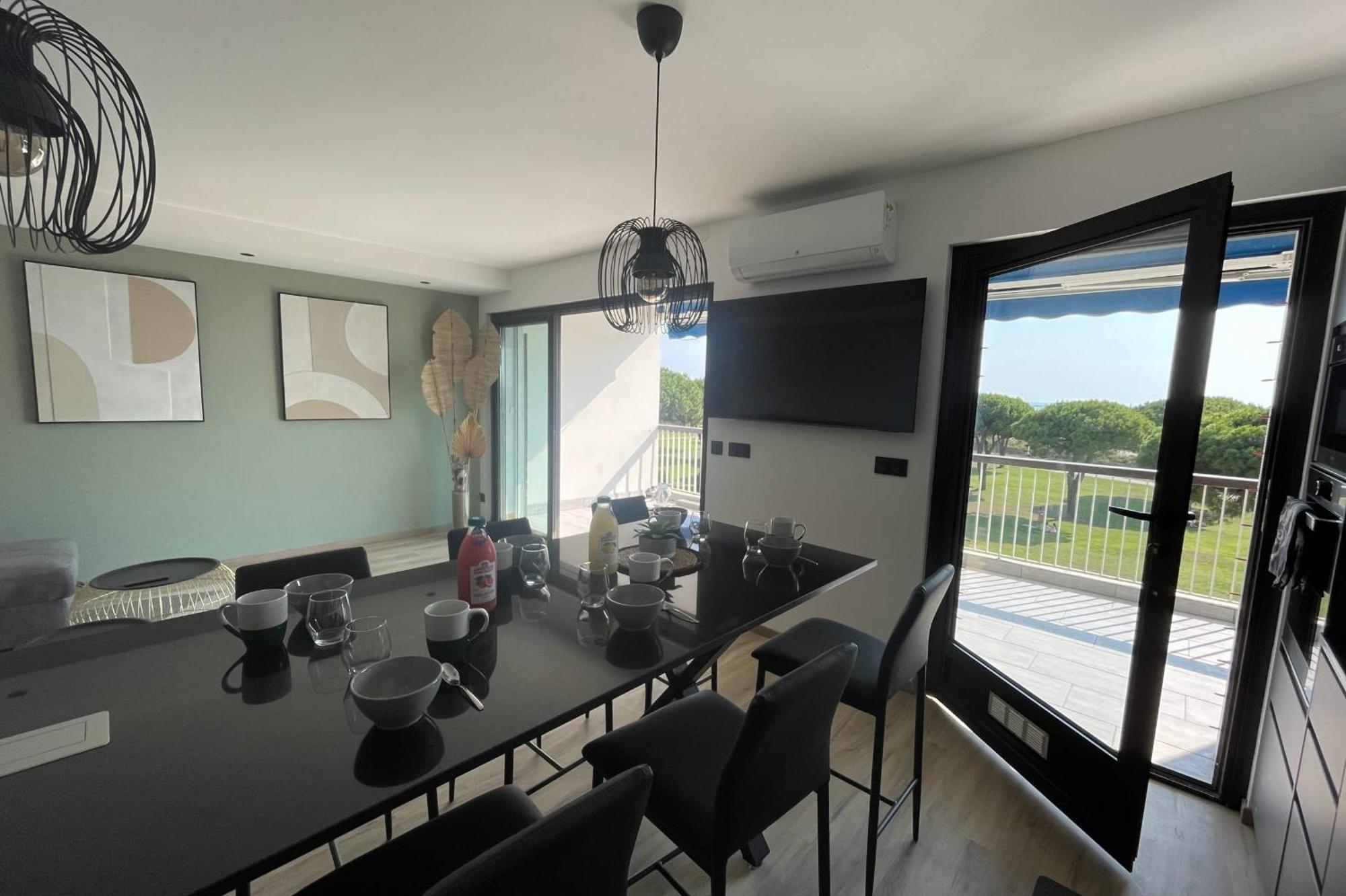 Le Mistral Appartement Standing Avec Vue Mer Exceptionnelle En 1Ere Ligne 르그로뒤후아 외부 사진