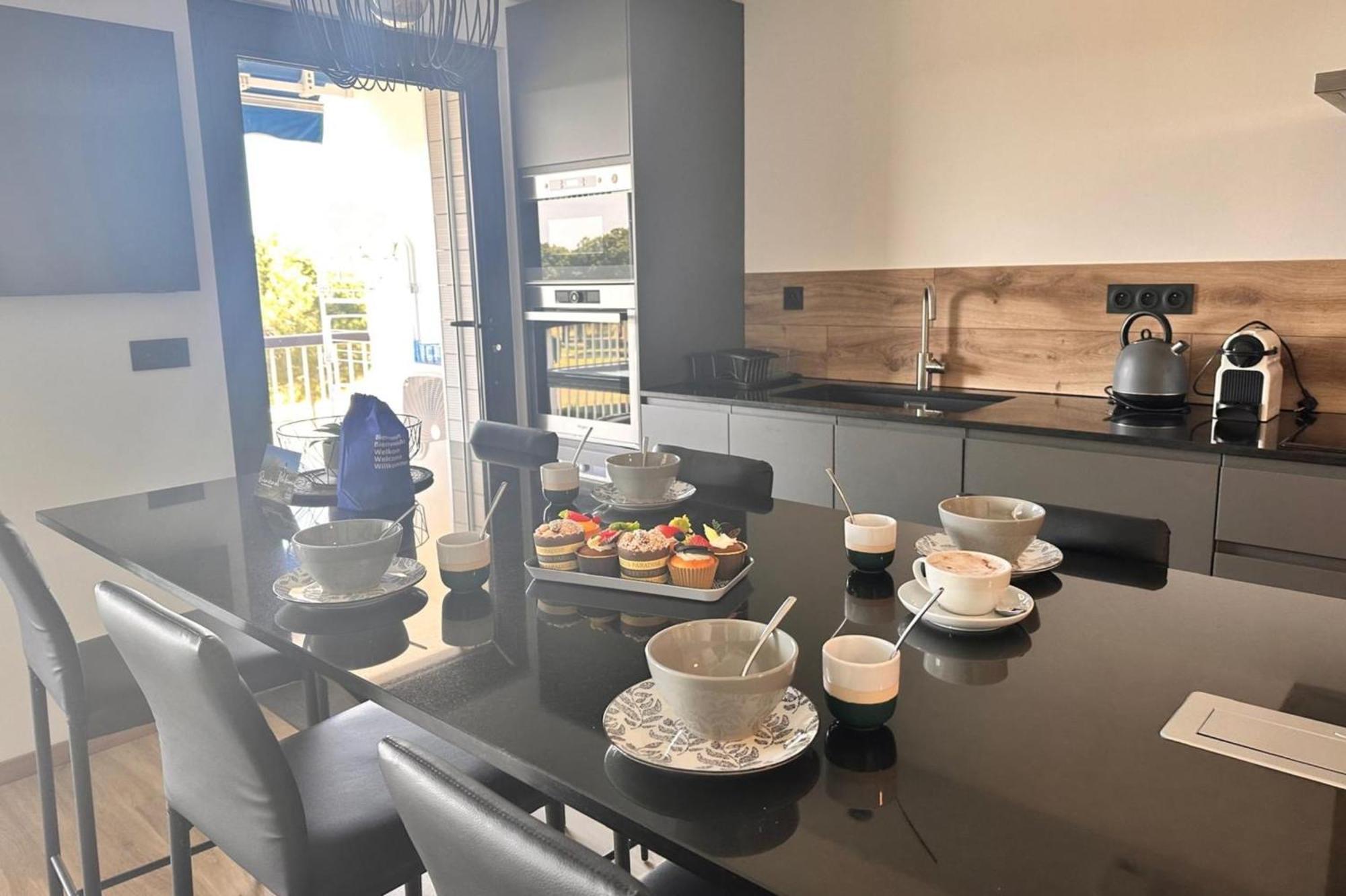 Le Mistral Appartement Standing Avec Vue Mer Exceptionnelle En 1Ere Ligne 르그로뒤후아 외부 사진